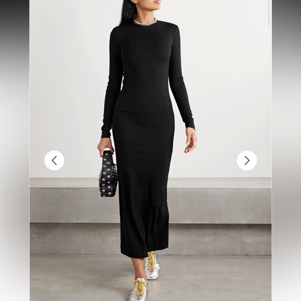 THE PARK Black The Charity Long Sleeve Dress | L - Picture 2 of 10